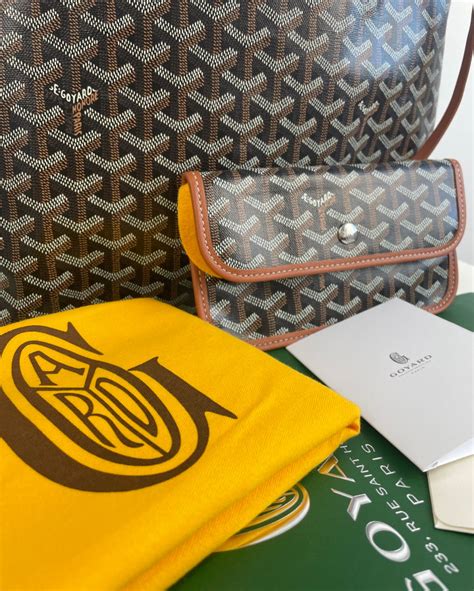 goyard knock off leather